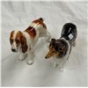 Image 2 : 2 Vintage Royal Doulton Porcelain Dog Figurines: HN 1056 & 1036