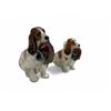 Image 1 : 2 Vintage Royal Doulton Porcelain Dogs With Pheasants Figurines: HN 1029 & HN 1028