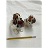 Image 2 : 2 Vintage Royal Doulton Porcelain Dogs With Pheasants Figurines: HN 1029 & HN 1028