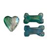 Image 1 : 3 Art Glass Paper Weights (2 Are Robert Held)