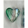 Image 3 : 3 Art Glass Paper Weights (2 Are Robert Held)