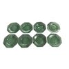 Image 3 : 8 Vintage Uranium Green Plates