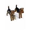 Image 1 : 2 Vintage Royal Doulton Porcelain Dog Figurines HN 1023