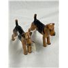 Image 2 : 2 Vintage Royal Doulton Porcelain Dog Figurines HN 1023