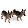 Image 1 : 2 Vintage Royal Doulton Porcelain Dog Figurines HN 1116