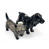 Image 1 : 2 Vintage Royal Doulton Porcelain Dog Figurines: HN 1034 & 1020