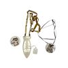 Image 1 : 3 Vintage Necklaces: 2 First Nations Tsoona Rosedale BC & Carved Bone Necklace