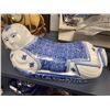 Image 2 : Vintage Chinese Blue/White Porcelain Pillow