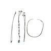 Image 1 : 4 Silver Necklaces (925, Sterling, Mexico)