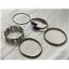Image 2 : 5x Mexico Silver .925 Silver Bracelets
