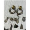 Image 8 : Assorted Mexican Silver .925 Jewellery: Earrings, Brooches, Bracelet