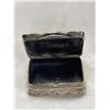 Image 2 : Vintage Sterling Silver 3 Leaf Clover Pill Box