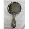 Image 2 : Vintage Floral Porcelain Backed Hand Mirror