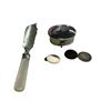 Image 1 : 2 Sterling Silver Items: Mother Of Pearl Handled Knife & Mexico Silver Pill Box