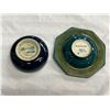 Image 2 : 2 Vintage Moorcroft Collectibles: Bowl & Ashtray