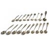 Image 2 : 19 Assorted Sterling Silver Spoons