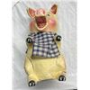 Image 2 : Vintage Paper Mache Piggy Bank