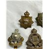 Image 2 : 5 Vintage Canadian Military Cap Badges