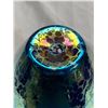 Image 3 : 1992 Artist Signed Iridescent Art Glass Vase