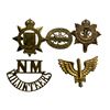 Image 1 : 5 Vintage Military Cap Badges