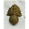Image 2 : 2 Vintage Military Cap Badges: Canadian & British