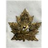 Image 3 : 2 Vintage Canadian Military Cap Badges