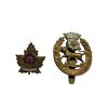 Image 1 : 2 Vintage Canadian Military Badges