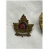 Image 2 : 2 Vintage Canadian Military Badges