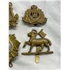Image 3 : 4 Vintage Military Cap Badges: Canadian & British
