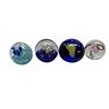 Image 1 : 4 Art Glass Paper Weights