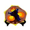 Image 2 : Vintage Princ Art Glass Plate
