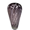 Image 1 : Evolutions By Waterford Purple Swirl Glass Vase