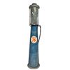 Image 1 : Rare Blue Bowser Royal 76 Gasoline Pump With Glass Bowser