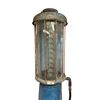 Image 2 : Rare Blue Bowser Royal 76 Gasoline Pump With Glass Bowser