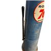 Image 3 : Rare Blue Bowser Royal 76 Gasoline Pump With Glass Bowser