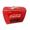 Image 2 : 1950s Embossed Coca-Cola Rolling Double Opening Cooler