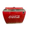 Image 7 : 1950s Embossed Coca-Cola Rolling Double Opening Cooler