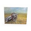 Image 1 : Vintage Ron Olson Original Oil On Canvas Painting "Fort-Stele Wagon BC