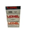 Image 2 : 3 Vintage Lionel Trains: Cotton Belt Box Car, Soo Line Box Car, & Bay Line Box Car
