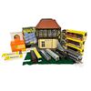 Image 1 : Large Collection Of Vintage Toy Trains & Model Structure Rosenbach