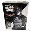 Image 1 : Batman Black & White Statue Hand Painted Cold Cast Porcelain Statue: Arkham Asylum