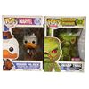 Image 1 : 2 New Funko Pops: Marvel Howard The Duck #64 & Swamp Thing #82 Swamp Thing