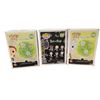 Image 2 : 3 New Rick & morty Funko Pops: Morty #113, Rick #112, & Pickle Rick (With Laser) #332