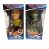 Image 1 : 2 New Funko Star Trek Funko Bobble Heads: Captain Kirk & Gorn Captain
