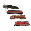 Image 2 : 4 Vintage Die Cast Trains