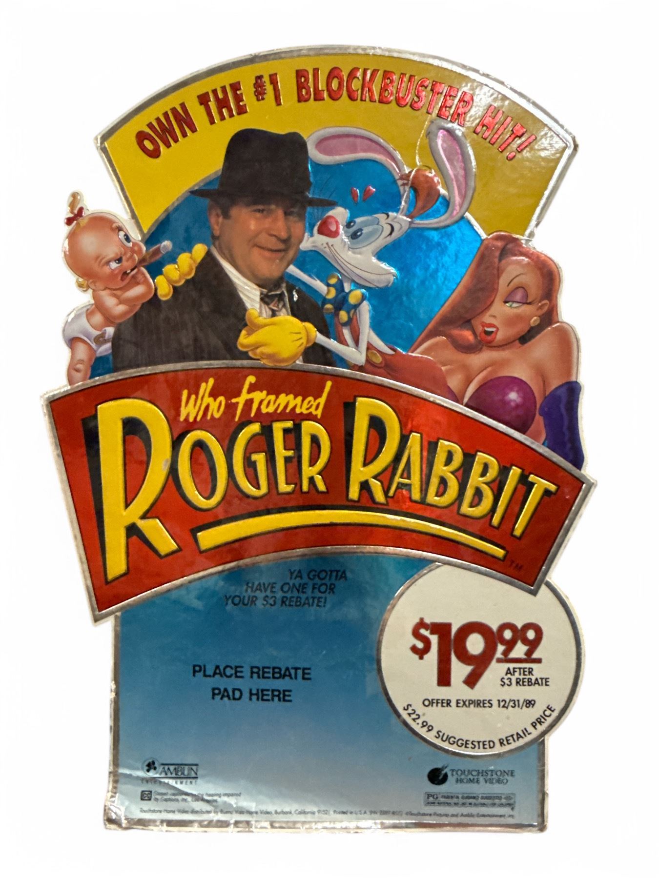 Roger Rabbit Ad Vintage Roger Rabbit Store Advertisement