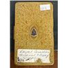Image 2 : 2 Collectibles: Gold Tone Cigarette Case & Bone Inlaid Trinket Box