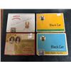 Image 1 : 4 Vintage Cigarette Tins: Sweet Caporal & Black Cat