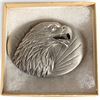 Image 1 : 1987 Siskiyou Metal Eagle Belt Buckle