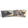 Image 1 : 2 Vintage Monogram Model Planes: 1:72 Scale SR-71 Blackbird & 1:48 Scale F-117A Stealth